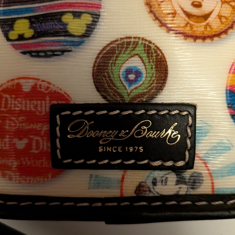 Dooney & Bourke Disney Collaboration "Button" Pattern - Picture 6 of 9
